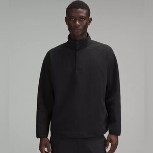 Lululemon Textured Spacer Anorak Pullover Black Mens Medium
